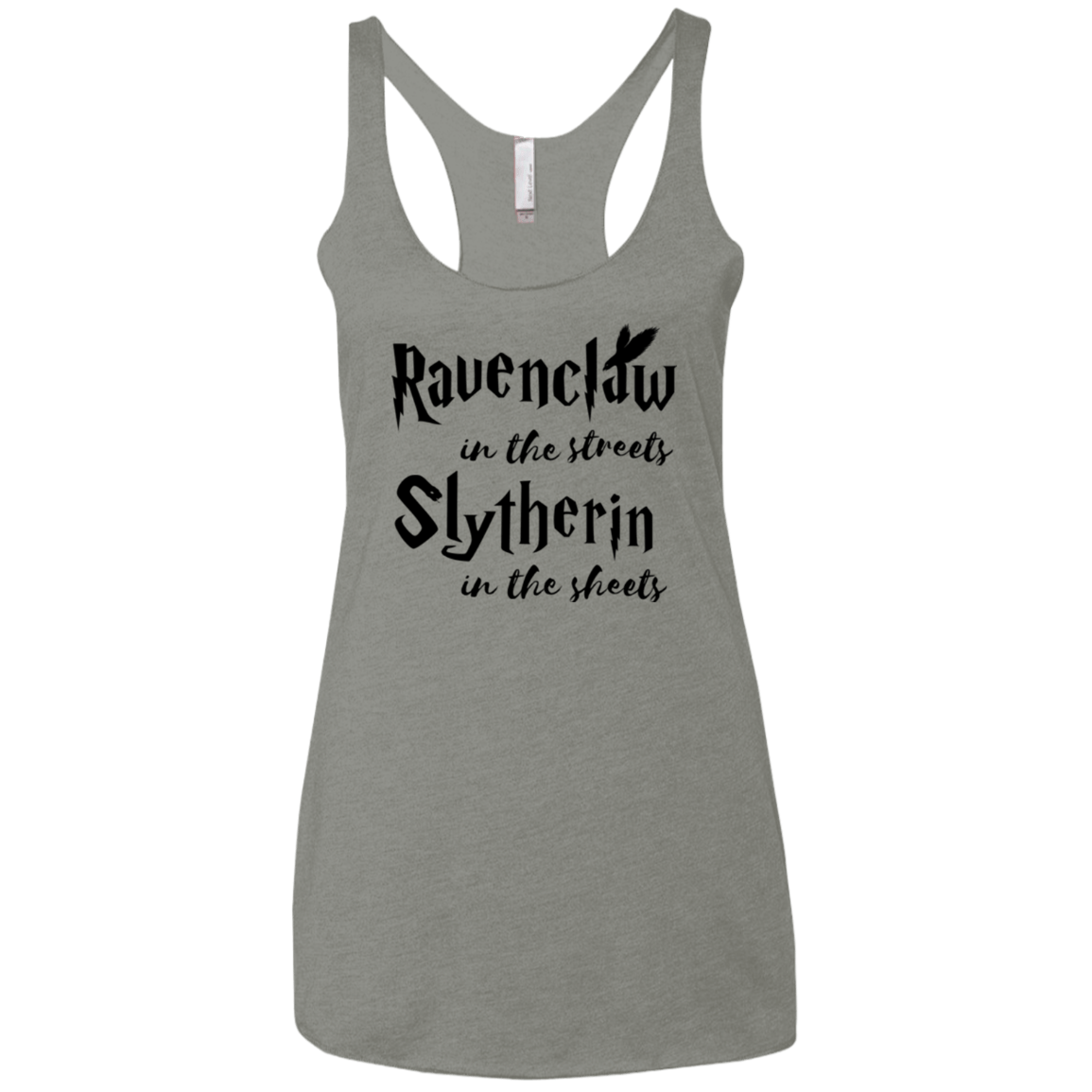 T-Shirts Venetian Grey / X-Small Ravenclaw Streets Women's Triblend Racerback Tank