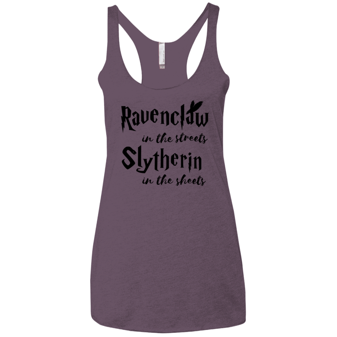 T-Shirts Vintage Purple / X-Small Ravenclaw Streets Women's Triblend Racerback Tank