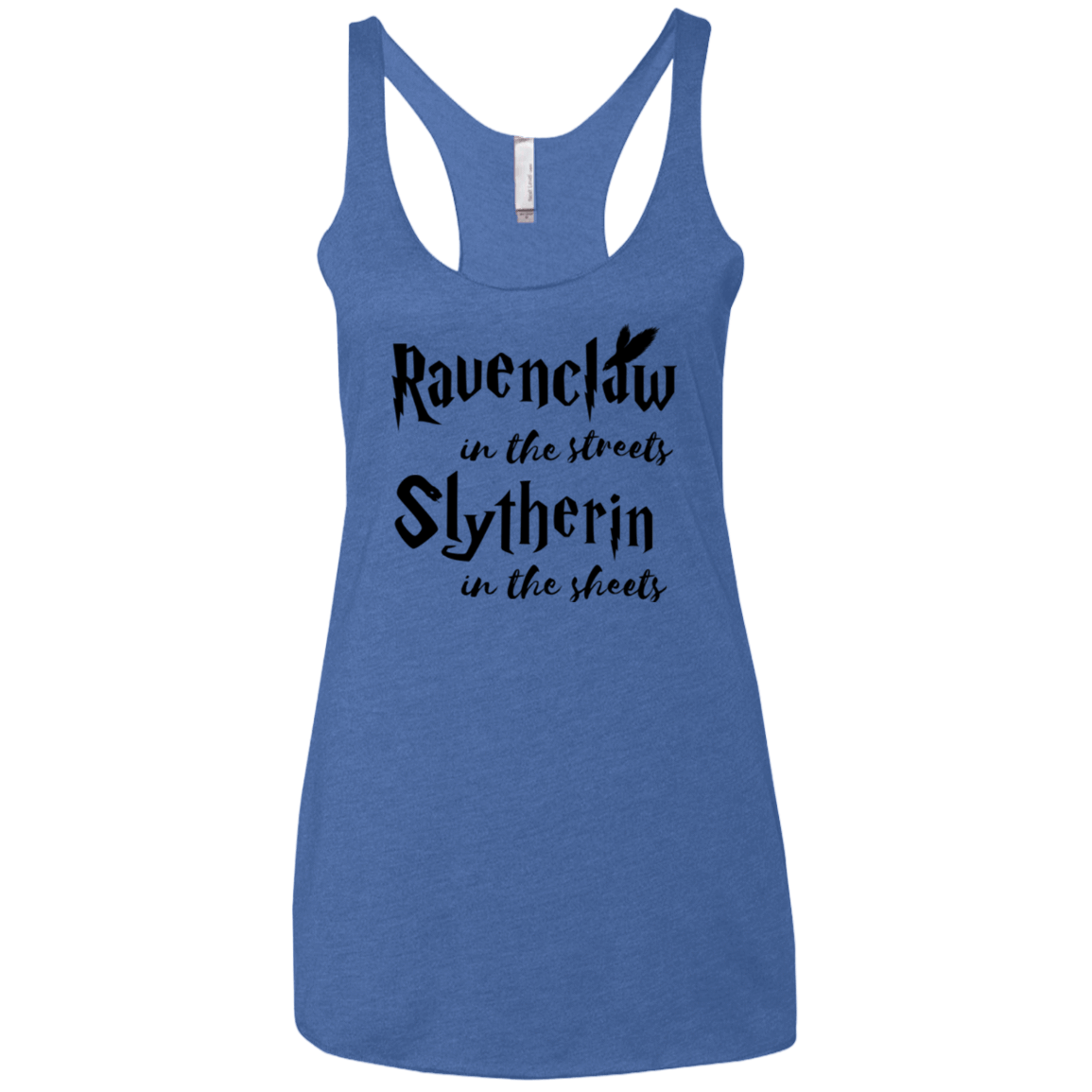 T-Shirts Vintage Royal / X-Small Ravenclaw Streets Women's Triblend Racerback Tank