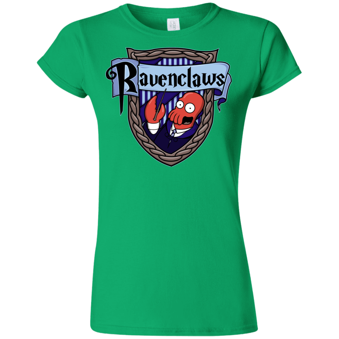 T-Shirts Irish Green / S Ravenclaws Junior Slimmer-Fit T-Shirt