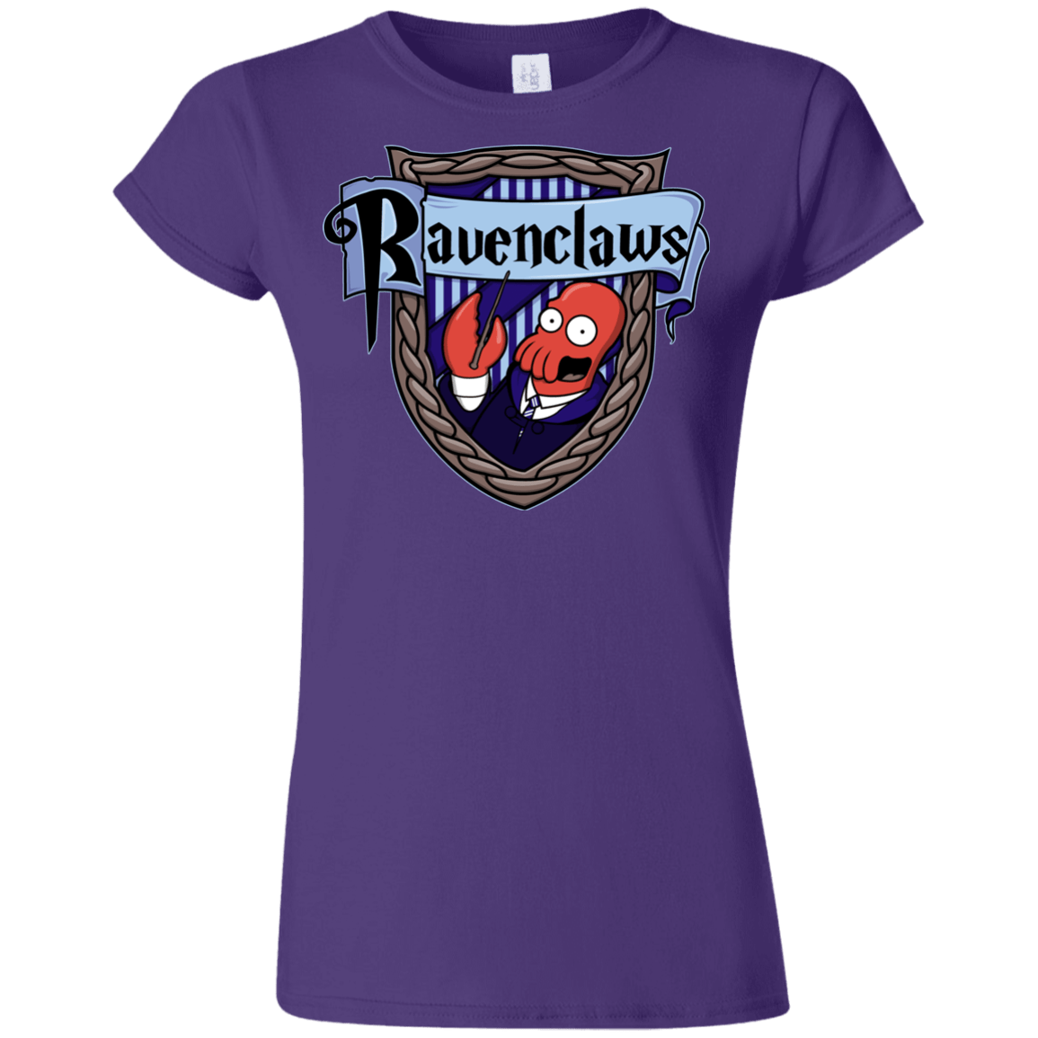 T-Shirts Purple / S Ravenclaws Junior Slimmer-Fit T-Shirt