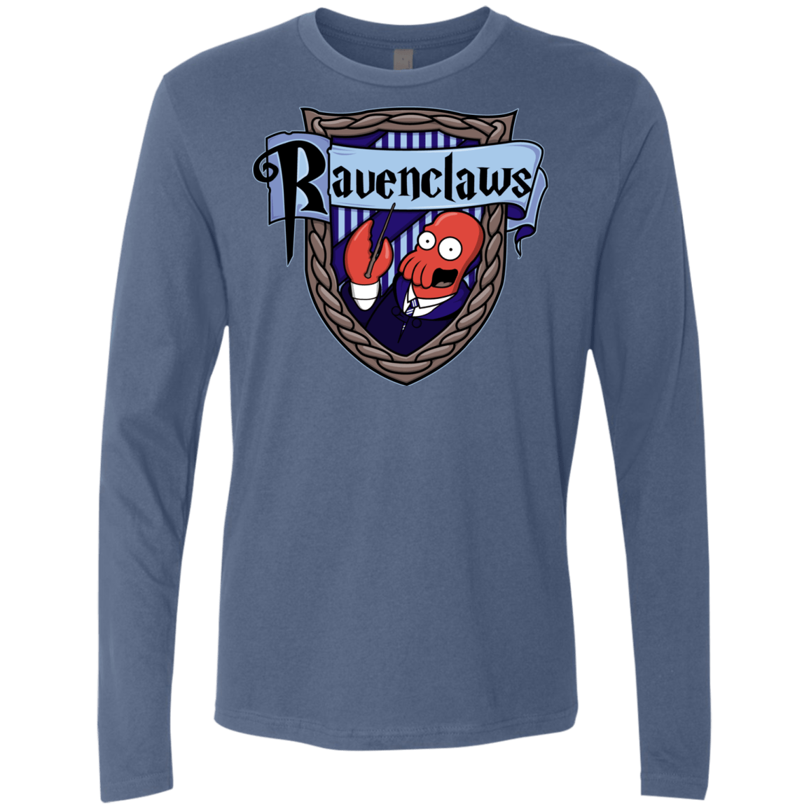 T-Shirts Indigo / S Ravenclaws Men's Premium Long Sleeve