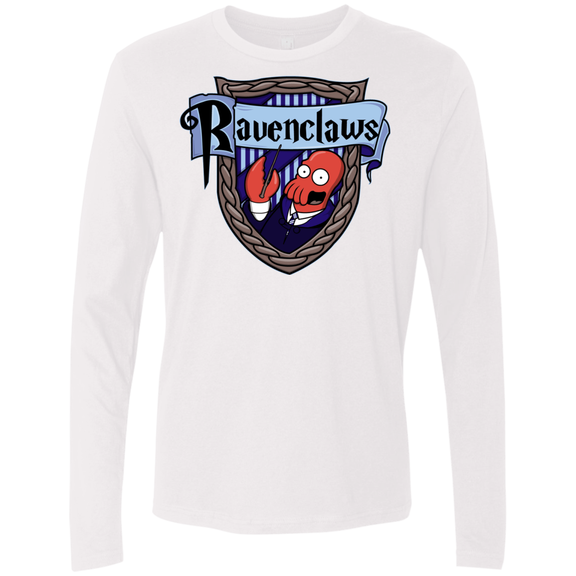 T-Shirts White / S Ravenclaws Men's Premium Long Sleeve