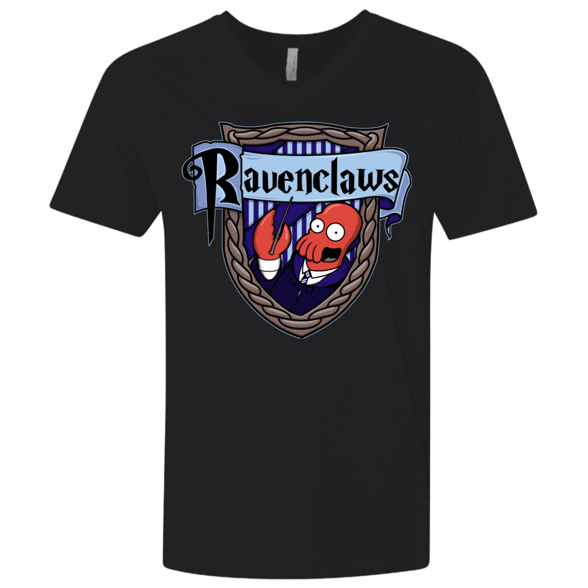 T-Shirts Black / X-Small Ravenclaws Men's Premium V-Neck