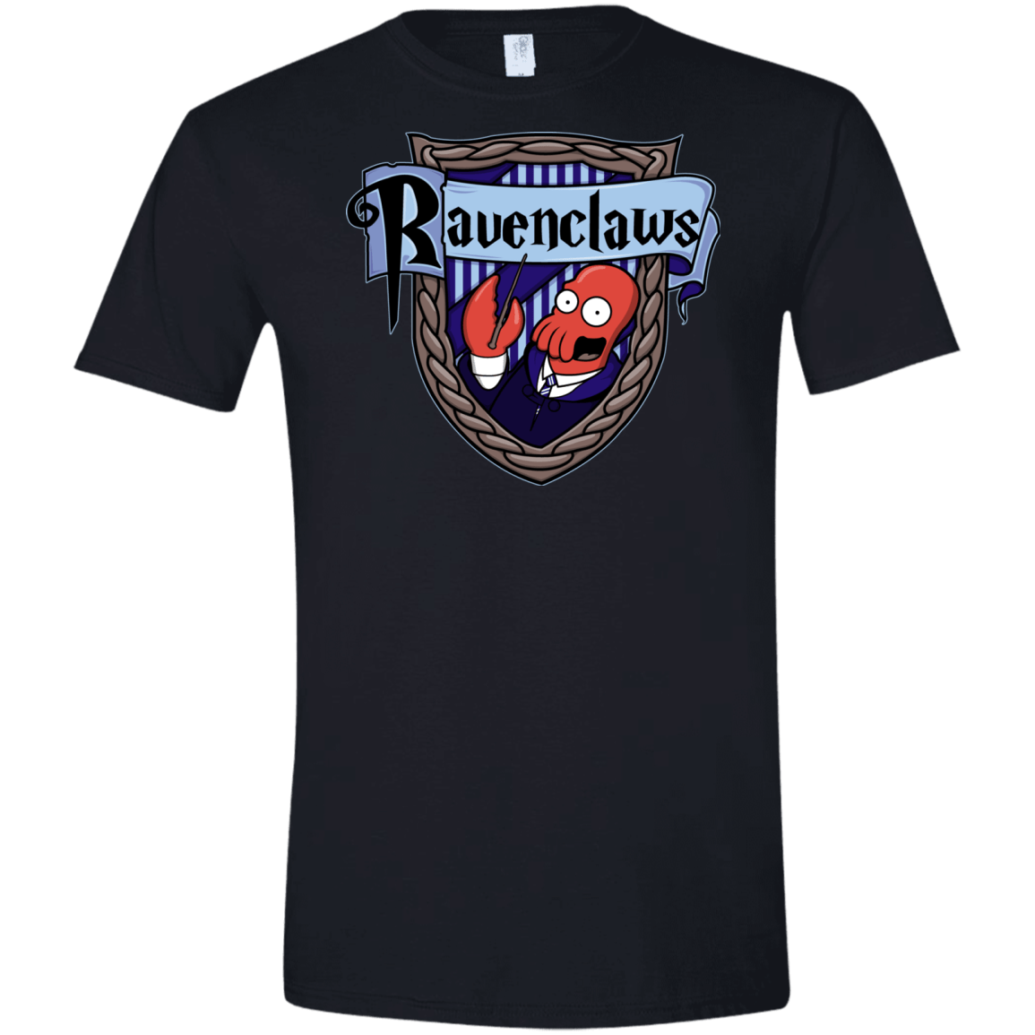 T-Shirts Black / X-Small Ravenclaws Men's Semi-Fitted Softstyle