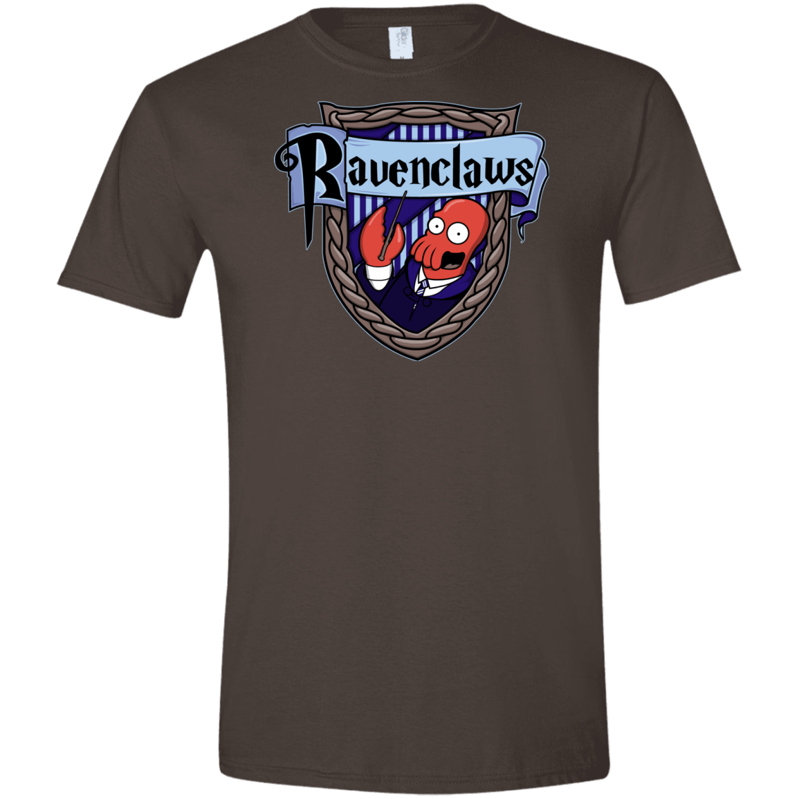 T-Shirts Dark Chocolate / S Ravenclaws Men's Semi-Fitted Softstyle