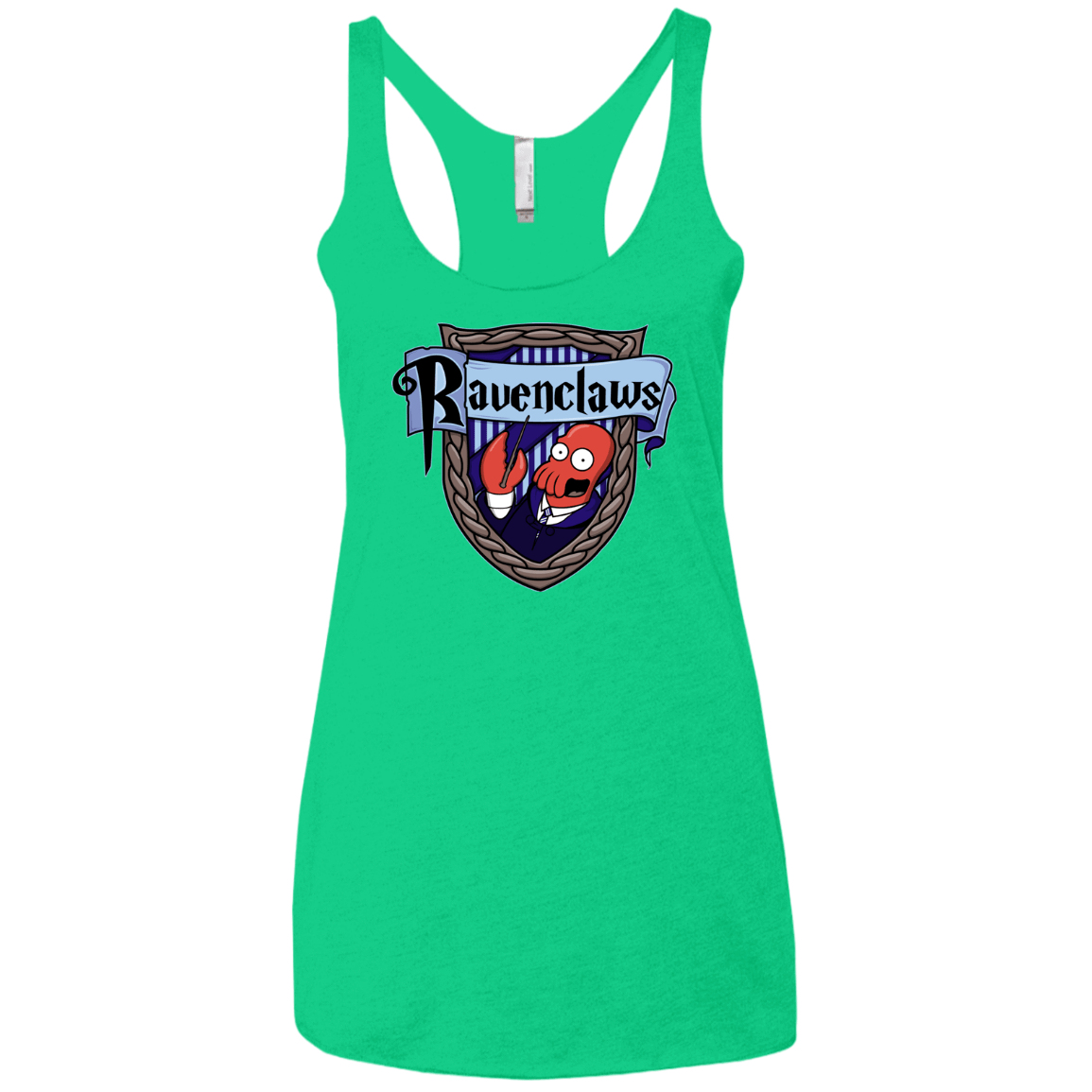 T-Shirts Envy / X-Small Ravenclaws Women's Triblend Racerback Tank