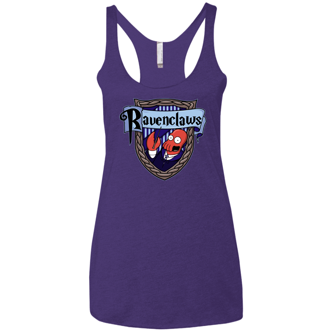 T-Shirts Purple Rush / X-Small Ravenclaws Women's Triblend Racerback Tank