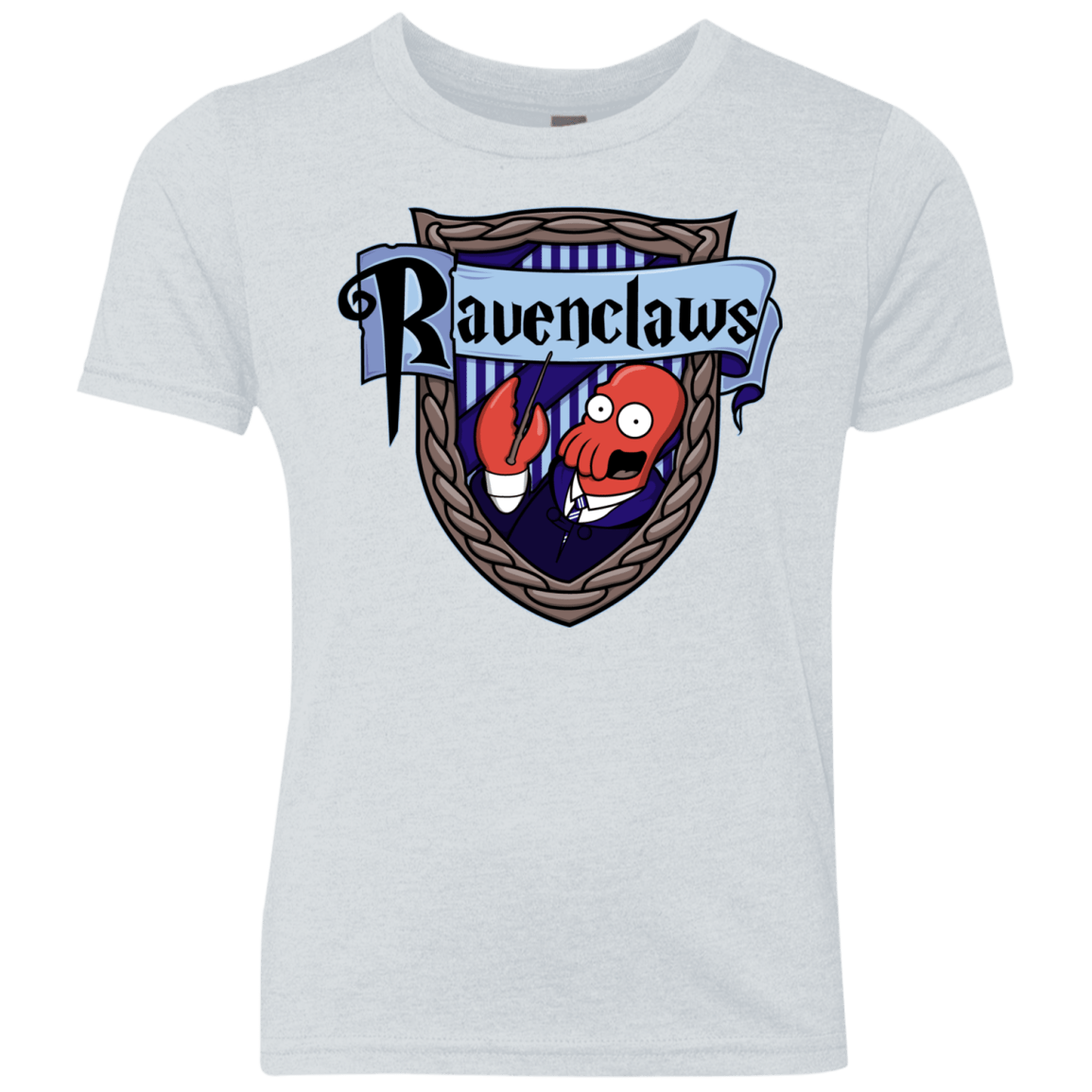 T-Shirts Heather White / YXS Ravenclaws Youth Triblend T-Shirt