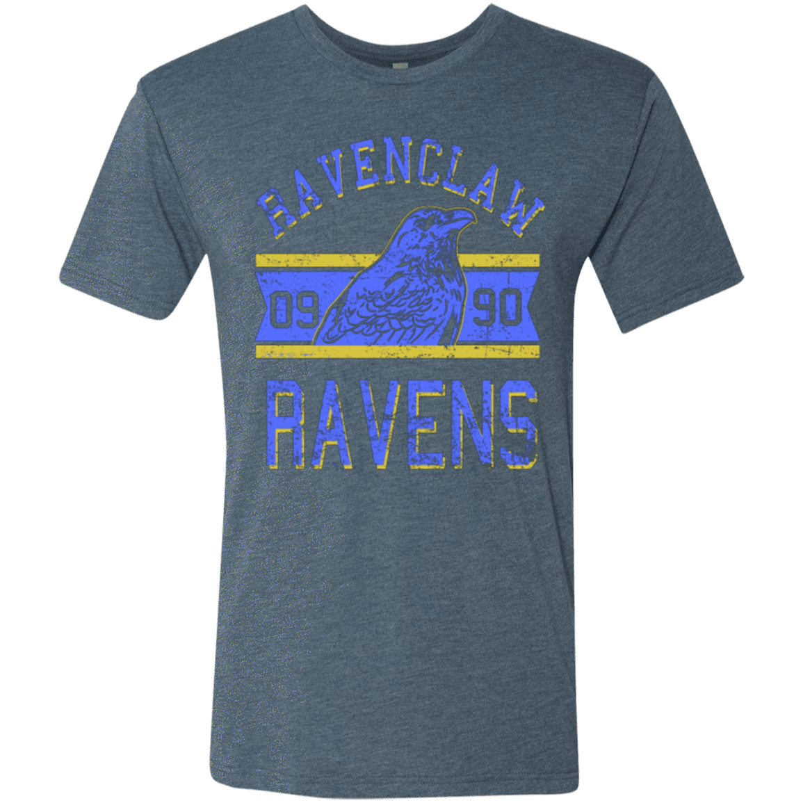 T-Shirts Indigo / Small Ravens Men's Triblend T-Shirt