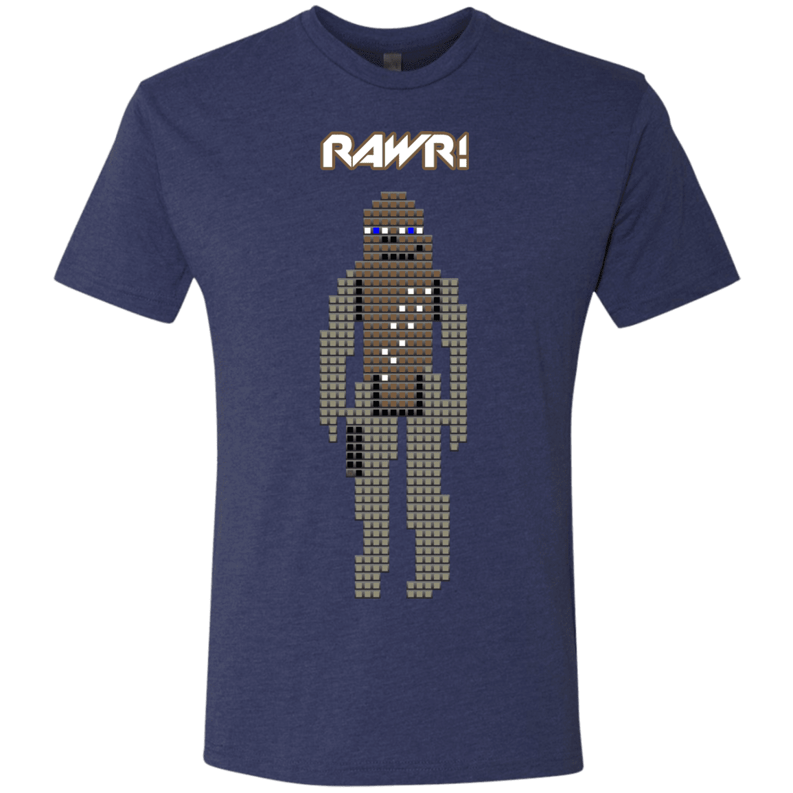 T-Shirts Vintage Navy / S Rawr Men's Triblend T-Shirt