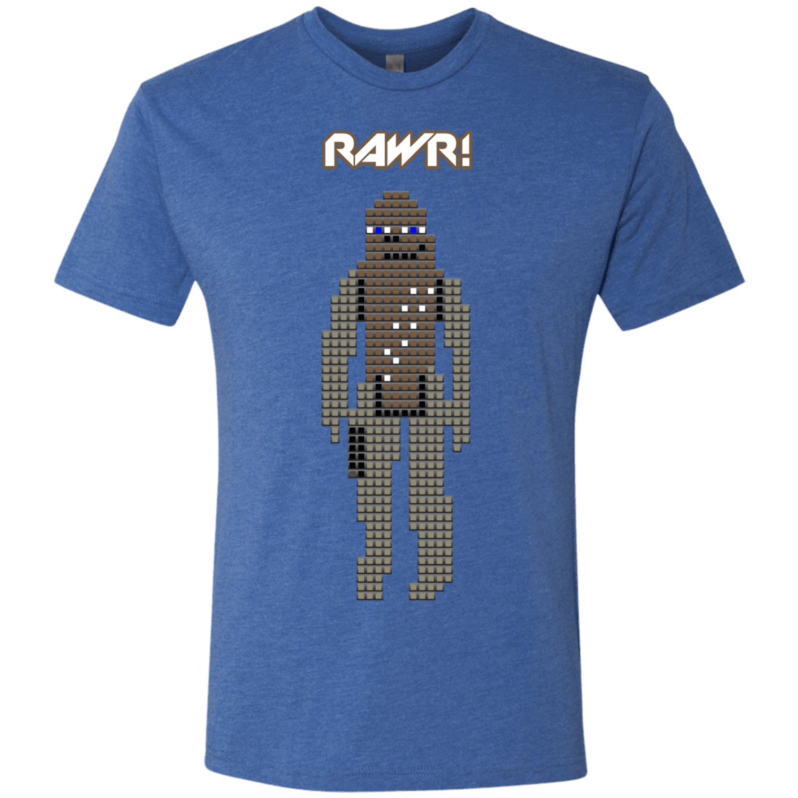 T-Shirts Vintage Royal / S Rawr Men's Triblend T-Shirt