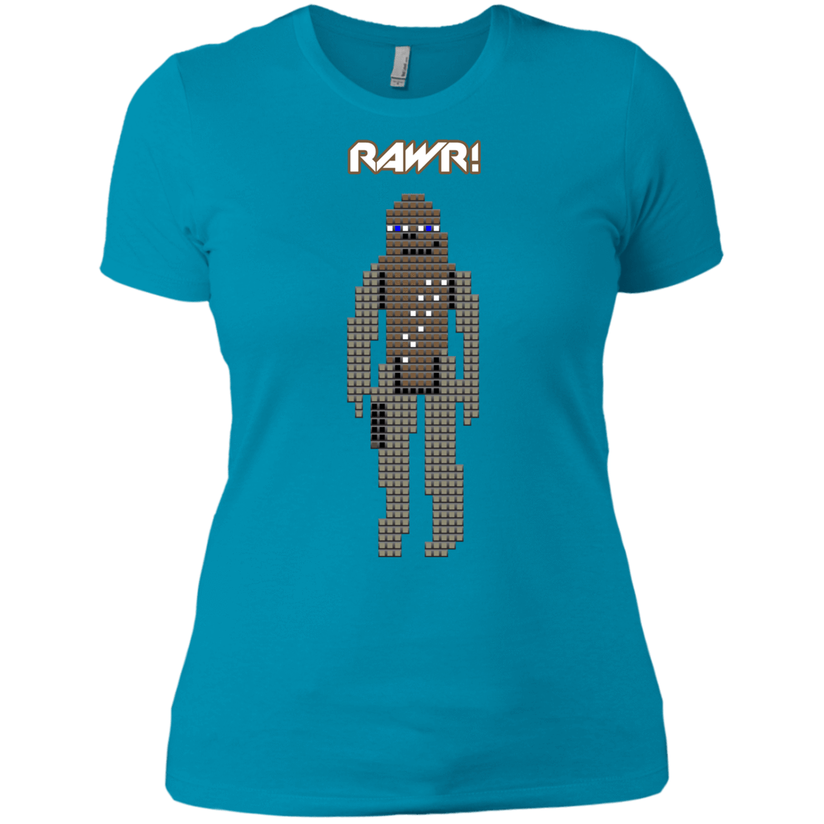 T-Shirts Turquoise / X-Small Rawr Women's Premium T-Shirt