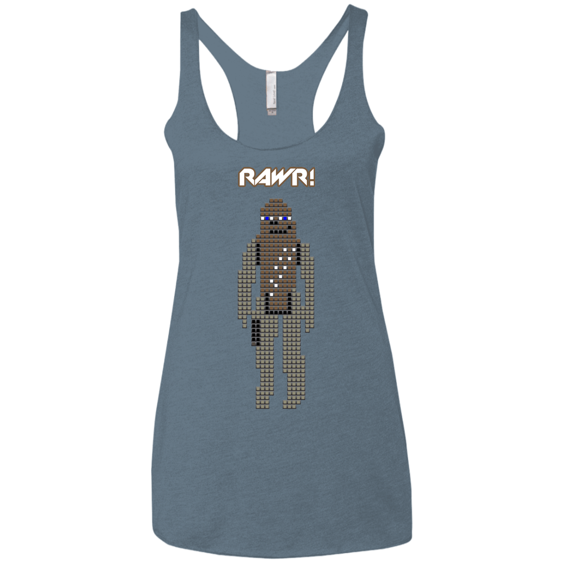 Rawr Women's Triblend Racerback Tank