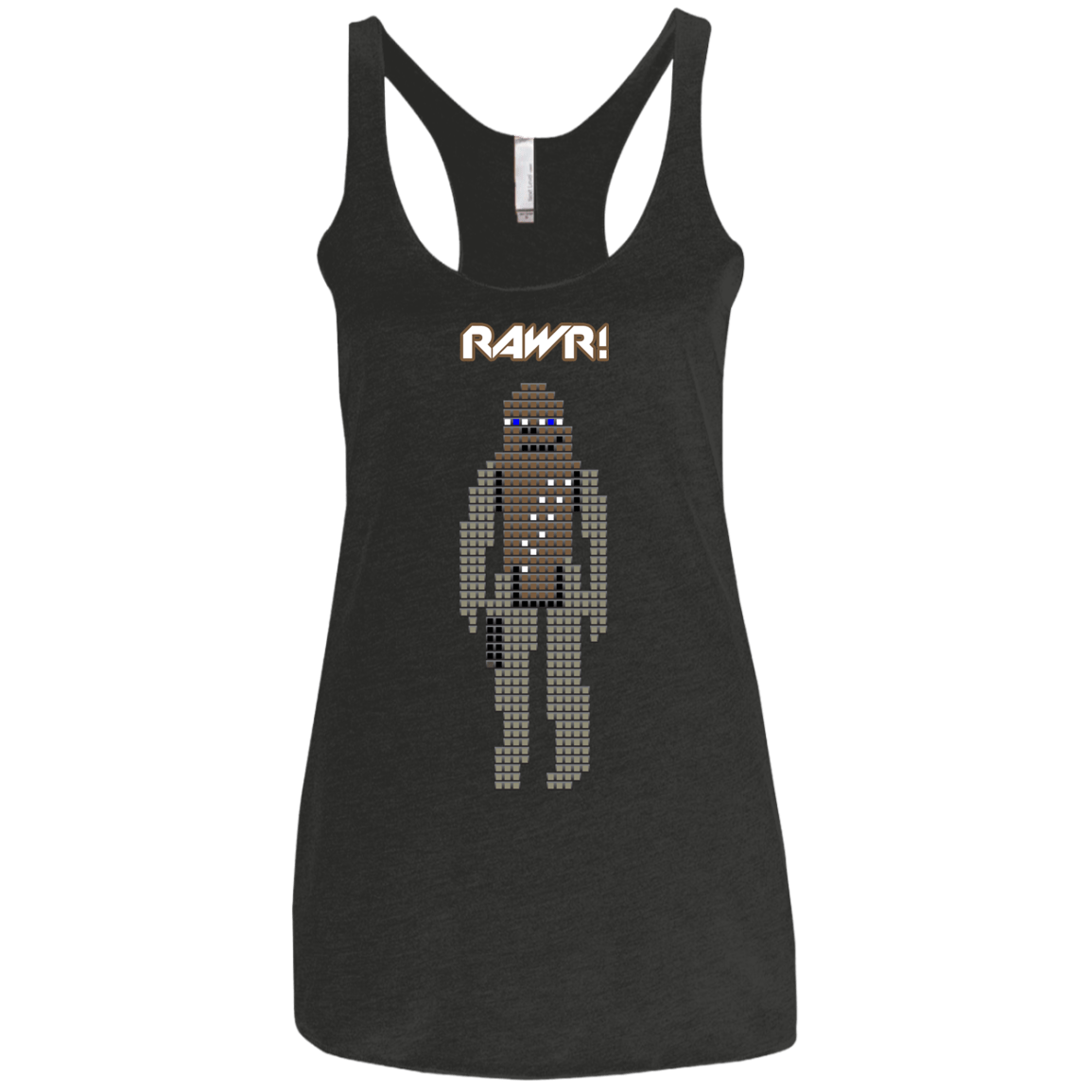Rawr Women's Triblend Racerback Tank