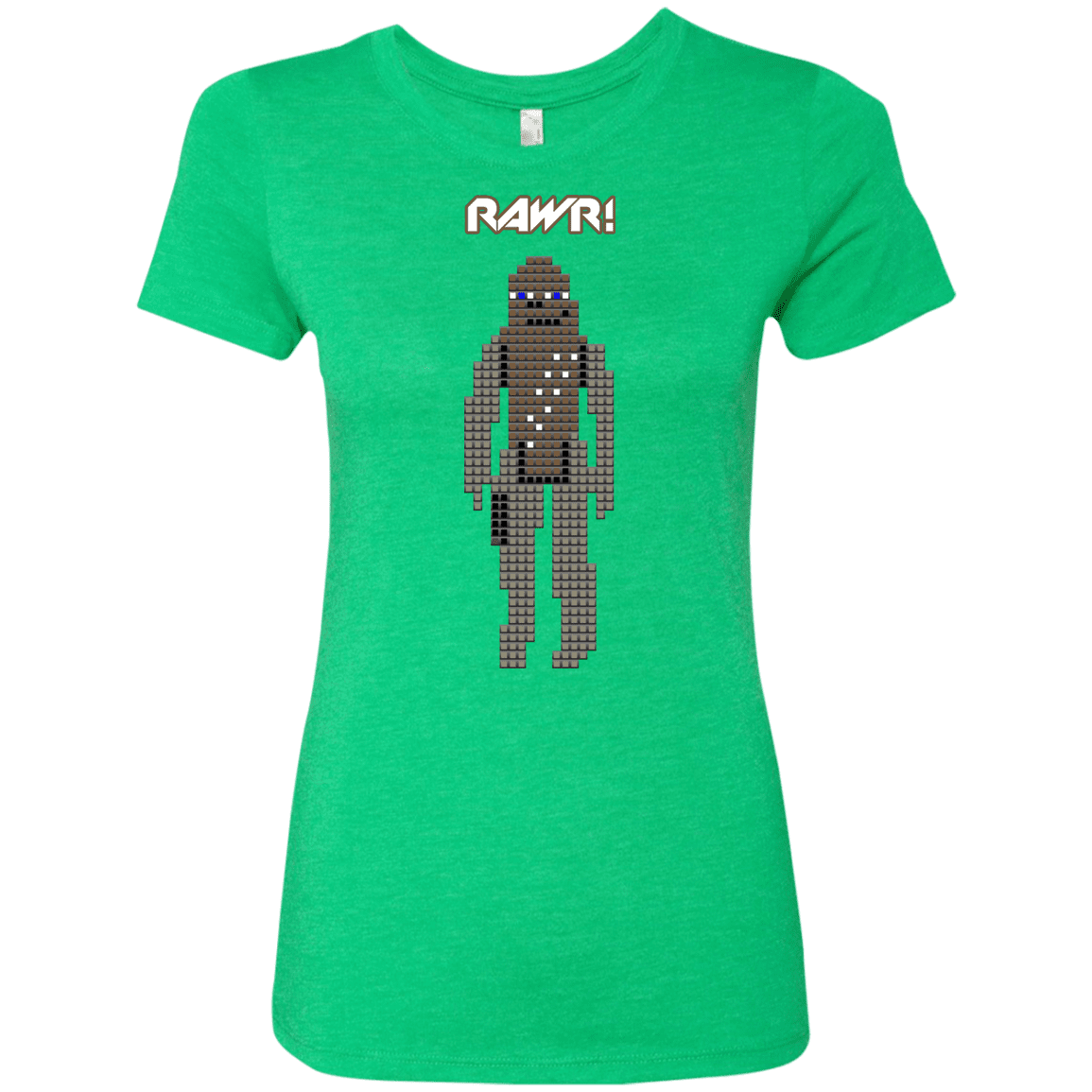 T-Shirts Envy / S Rawr Women's Triblend T-Shirt