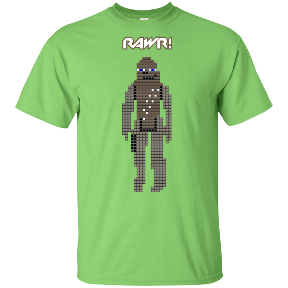 T-Shirts Lime / YXS Rawr Youth T-Shirt