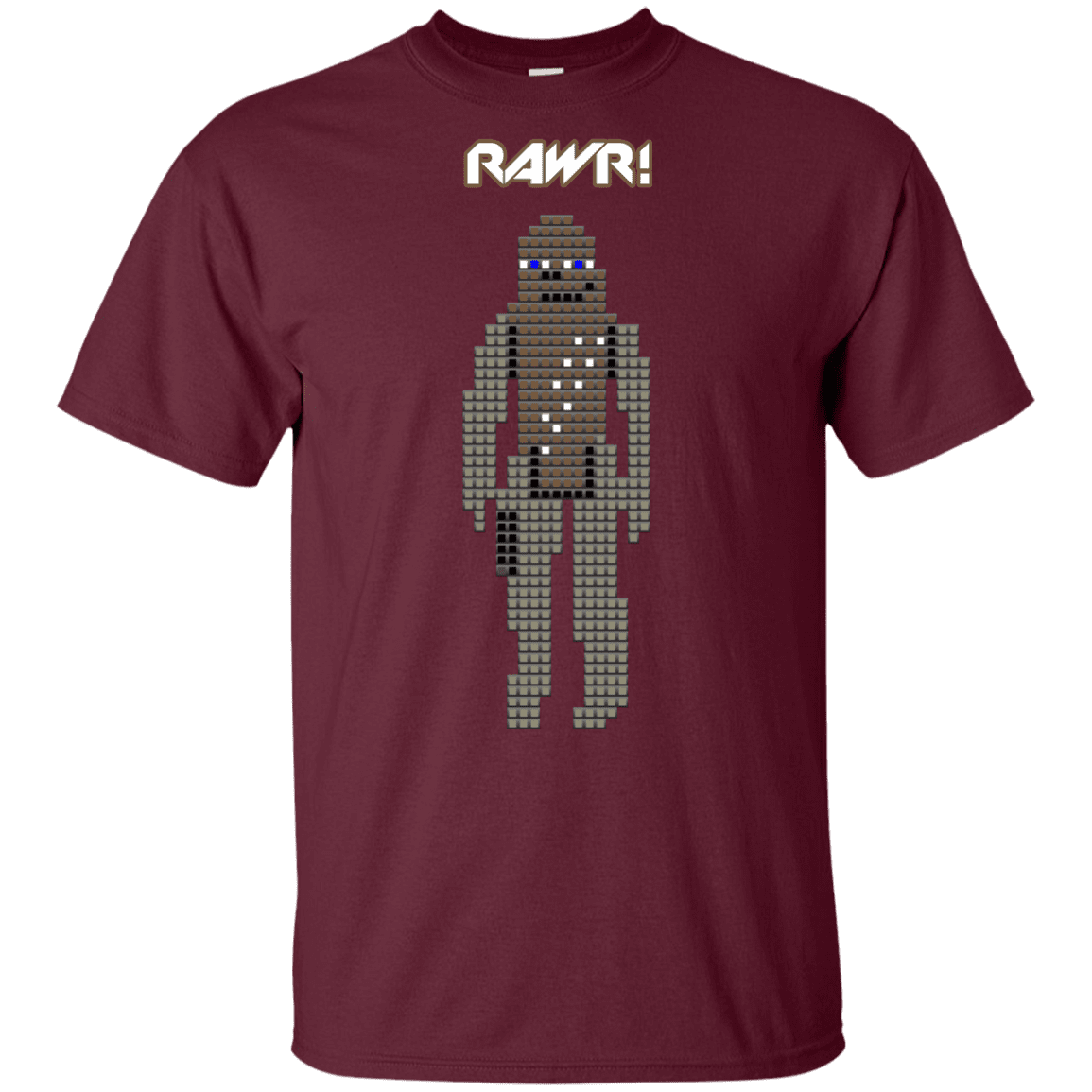 T-Shirts Maroon / YXS Rawr Youth T-Shirt