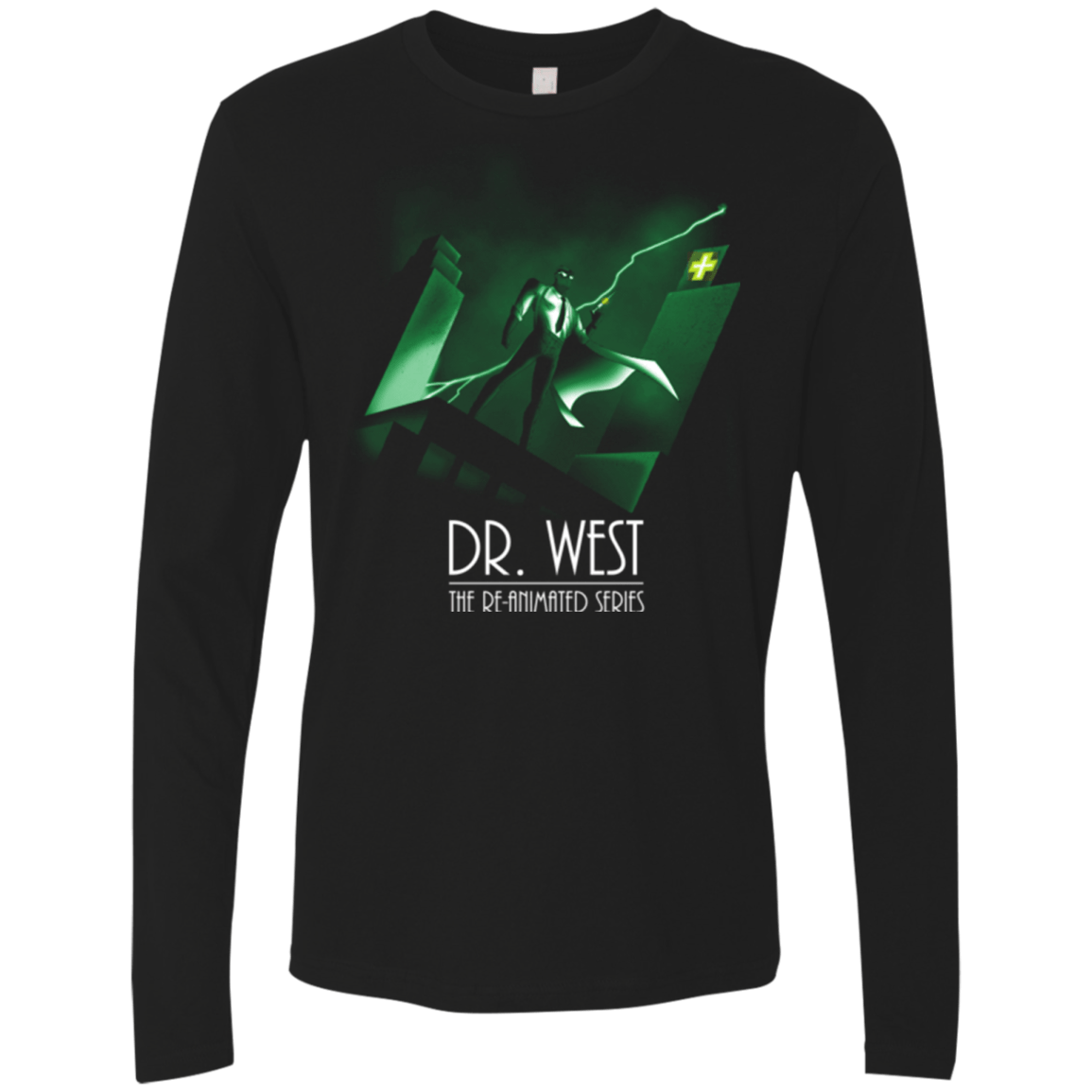 T-Shirts Black / Small Re-Animated Series Men's Premium Long Sleeve