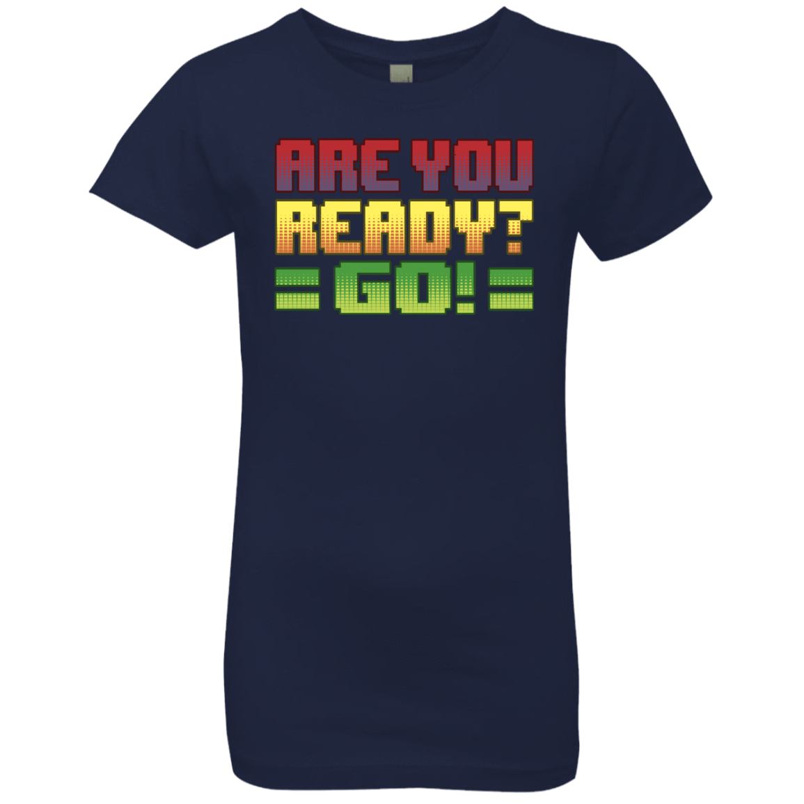 T-Shirts Midnight Navy / YXS Ready Girls Premium T-Shirt