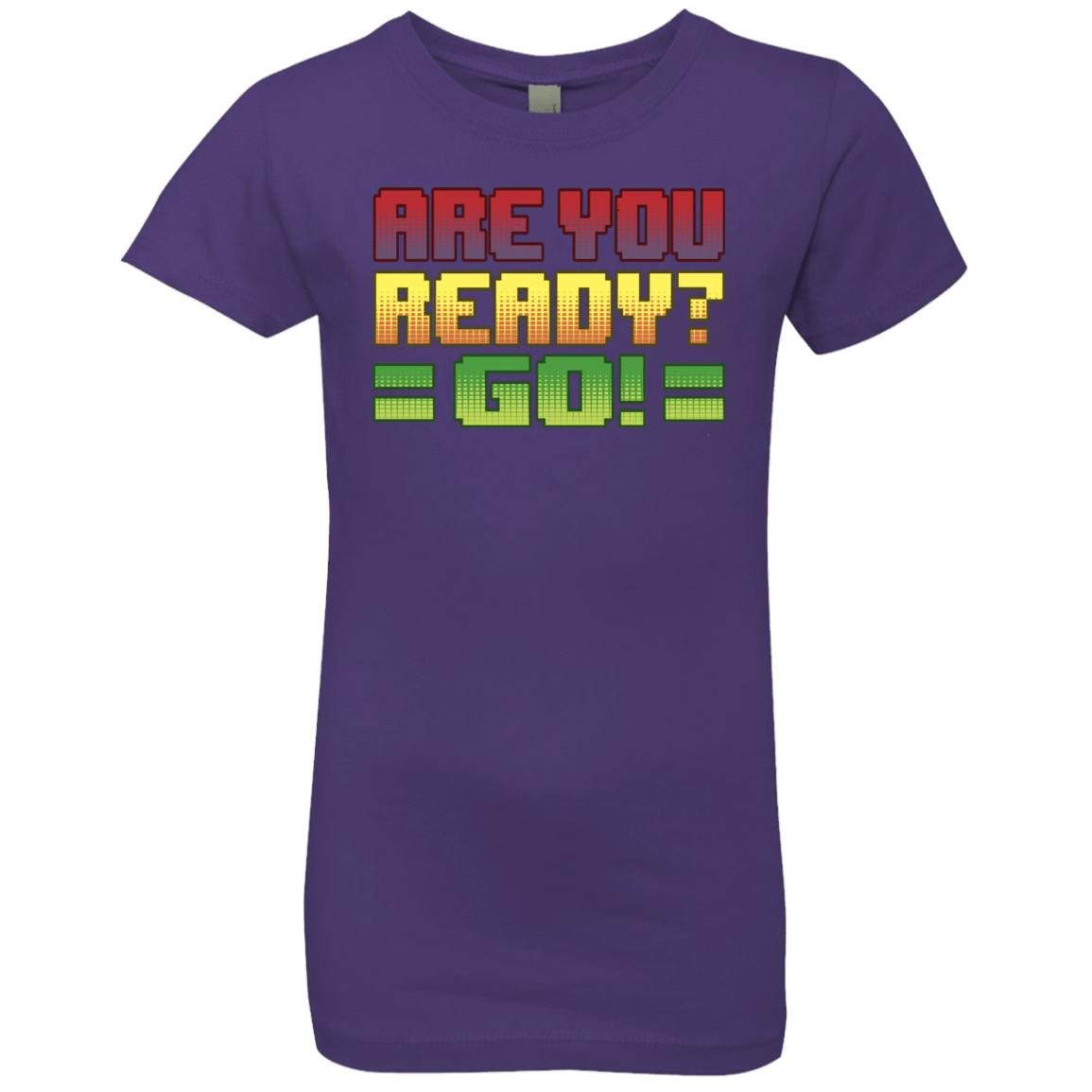 T-Shirts Purple Rush / YXS Ready Girls Premium T-Shirt