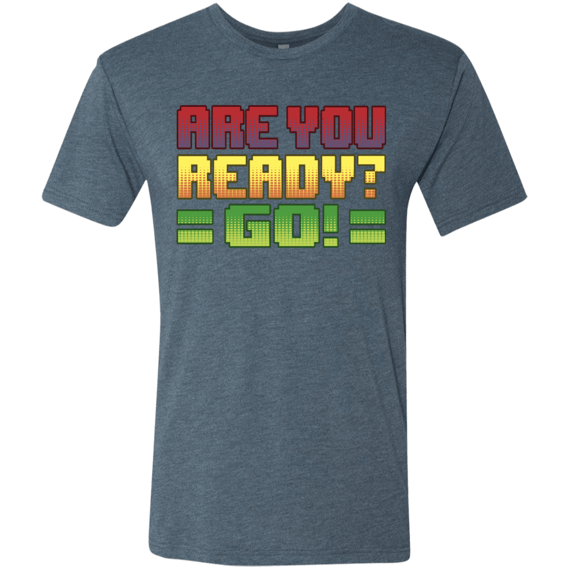 T-Shirts Indigo / S Ready Men's Triblend T-Shirt