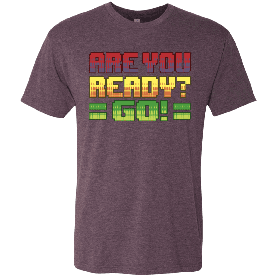 T-Shirts Vintage Purple / S Ready Men's Triblend T-Shirt