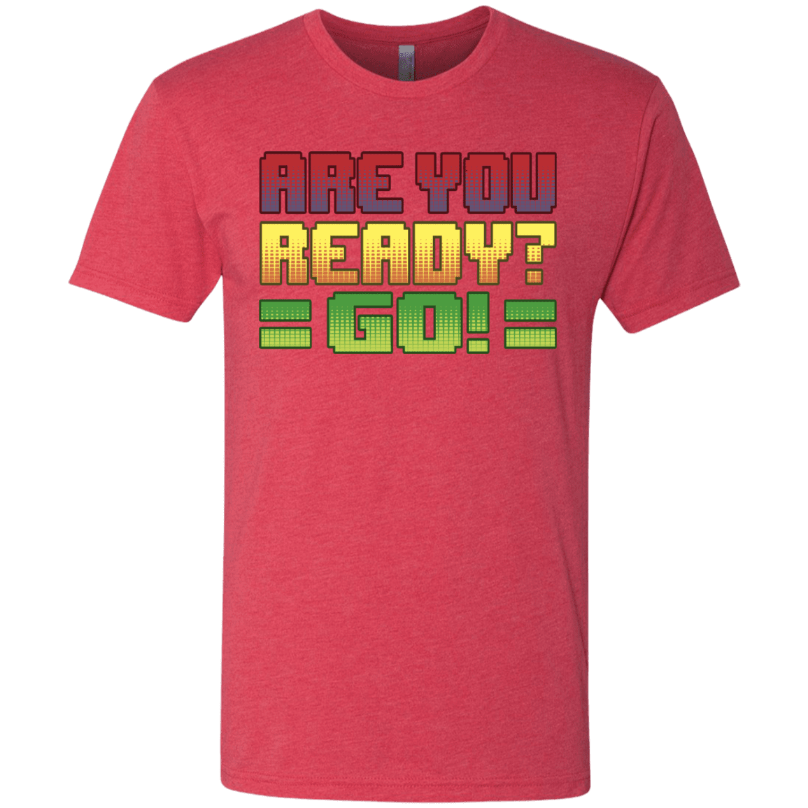 T-Shirts Vintage Red / S Ready Men's Triblend T-Shirt