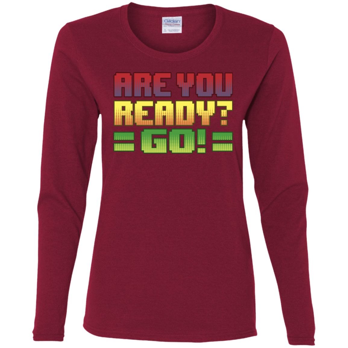 T-Shirts Cardinal / S Ready Women's Long Sleeve T-Shirt