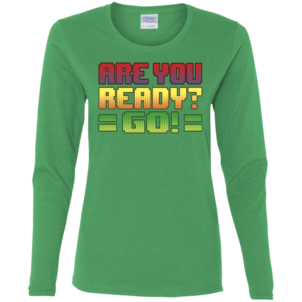 T-Shirts Irish Green / S Ready Women's Long Sleeve T-Shirt