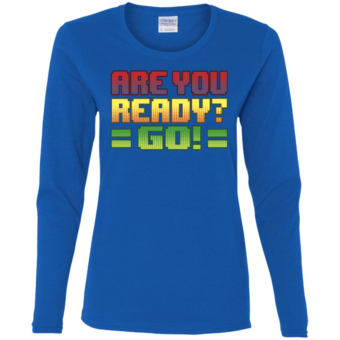 T-Shirts Royal / S Ready Women's Long Sleeve T-Shirt