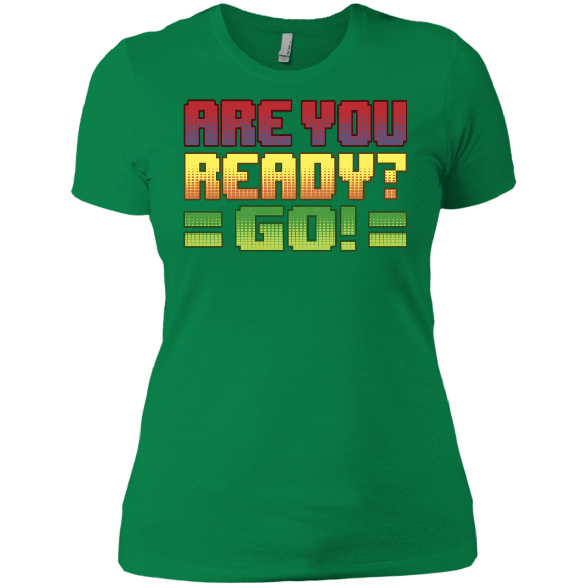 T-Shirts Kelly Green / X-Small Ready Women's Premium T-Shirt