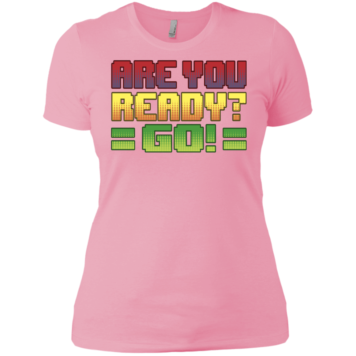 T-Shirts Light Pink / X-Small Ready Women's Premium T-Shirt