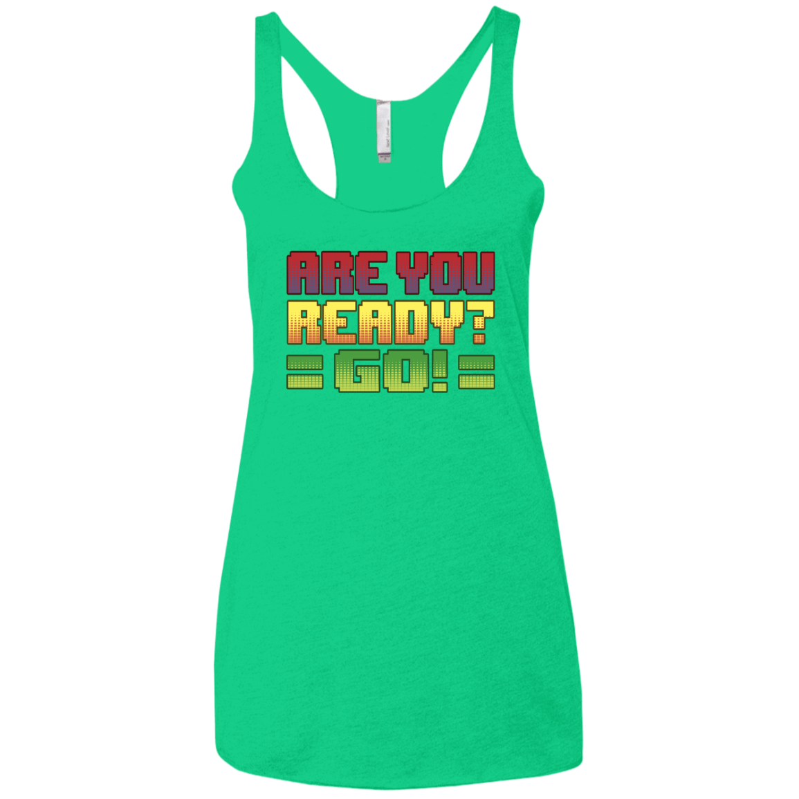 Ready Women's Triblend Racerback Tank