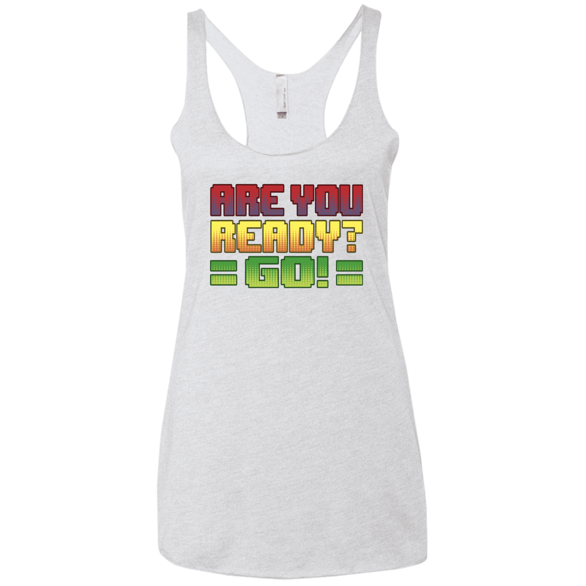 Ready Women's Triblend Racerback Tank