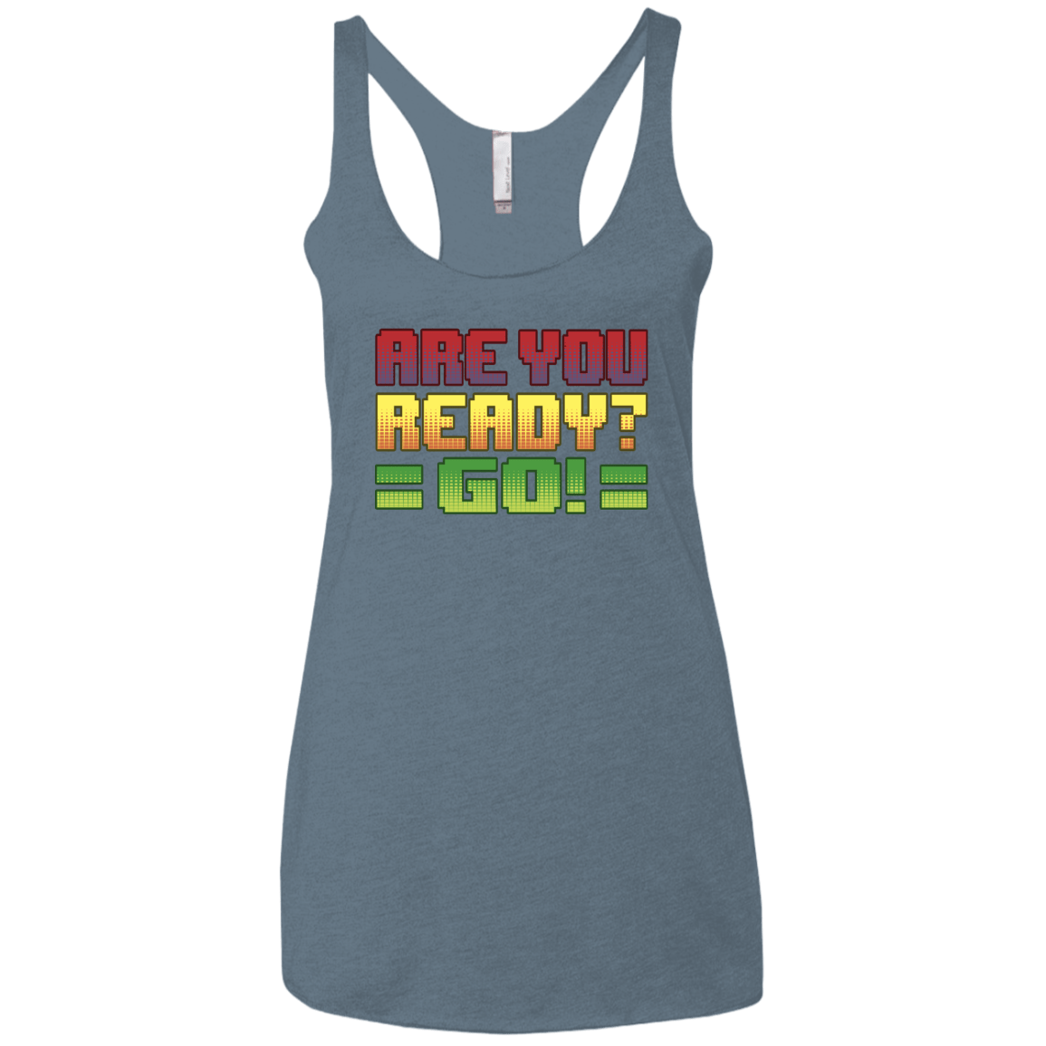 Ready Women's Triblend Racerback Tank