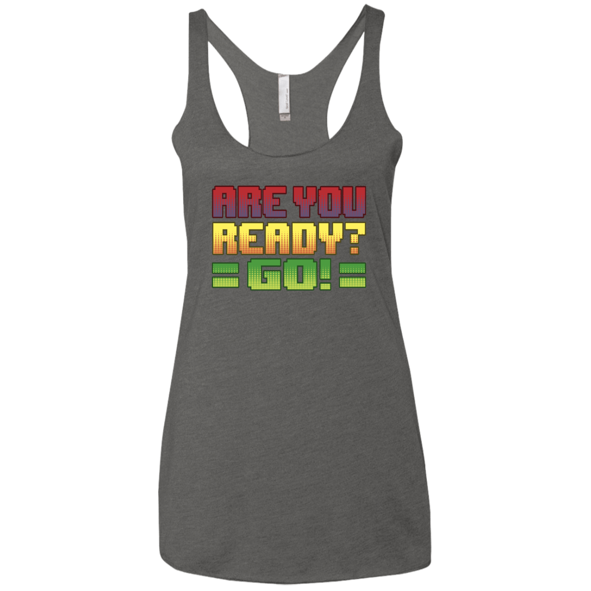 Ready Women's Triblend Racerback Tank