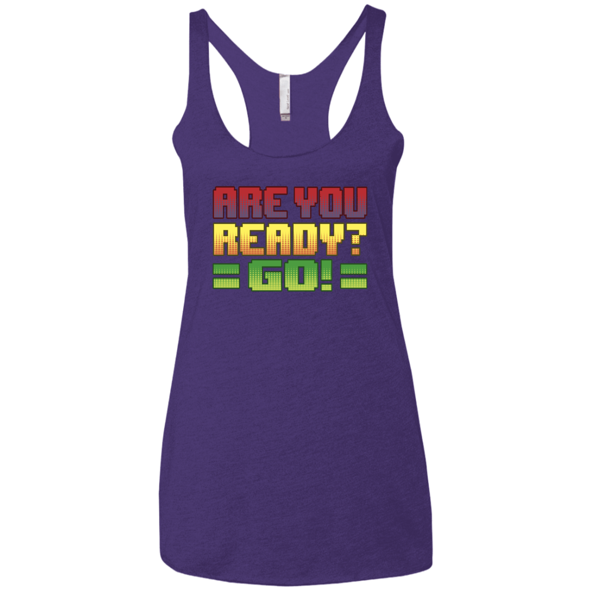 Ready Women's Triblend Racerback Tank