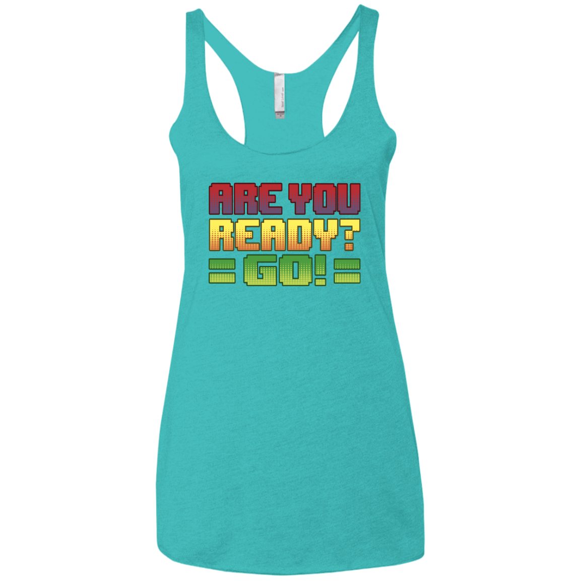 Ready Women's Triblend Racerback Tank