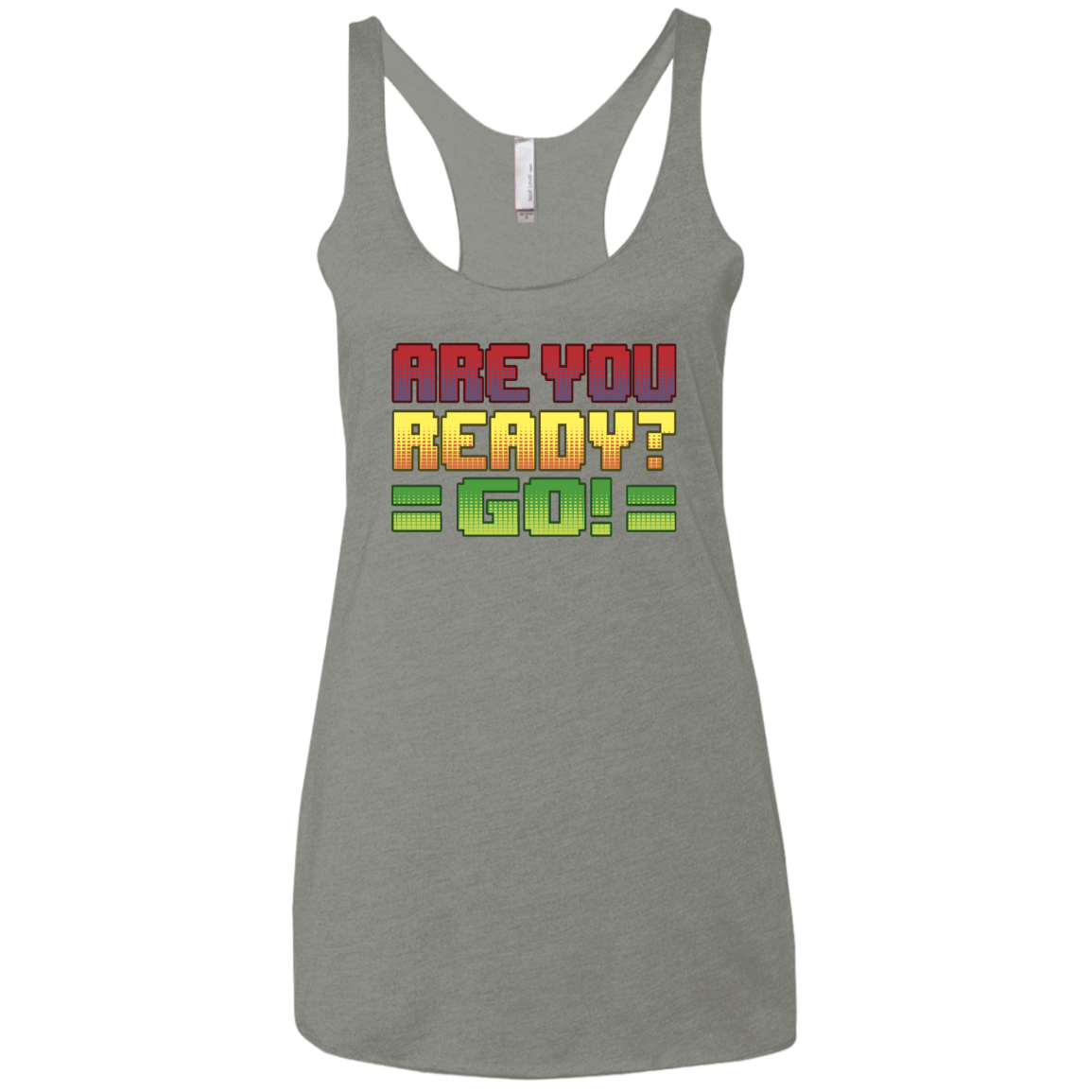 Ready Women's Triblend Racerback Tank