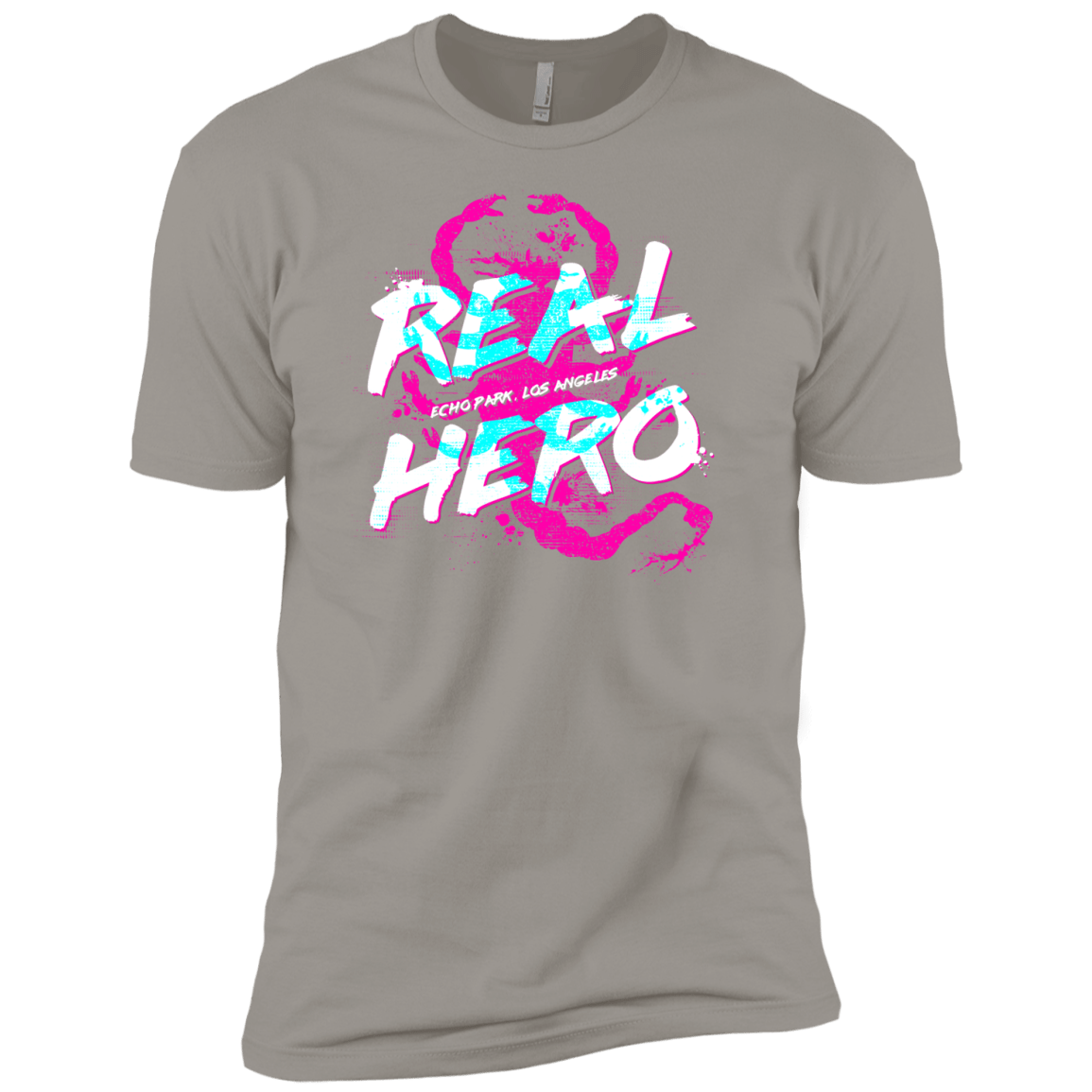T-Shirts Light Grey / YXS Real Hero Boys Premium T-Shirt