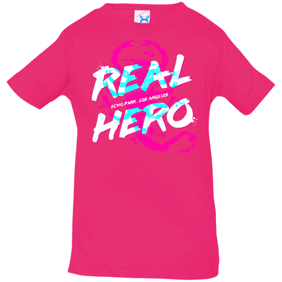 T-Shirts Hot Pink / 6 Months Real Hero Infant Premium T-Shirt