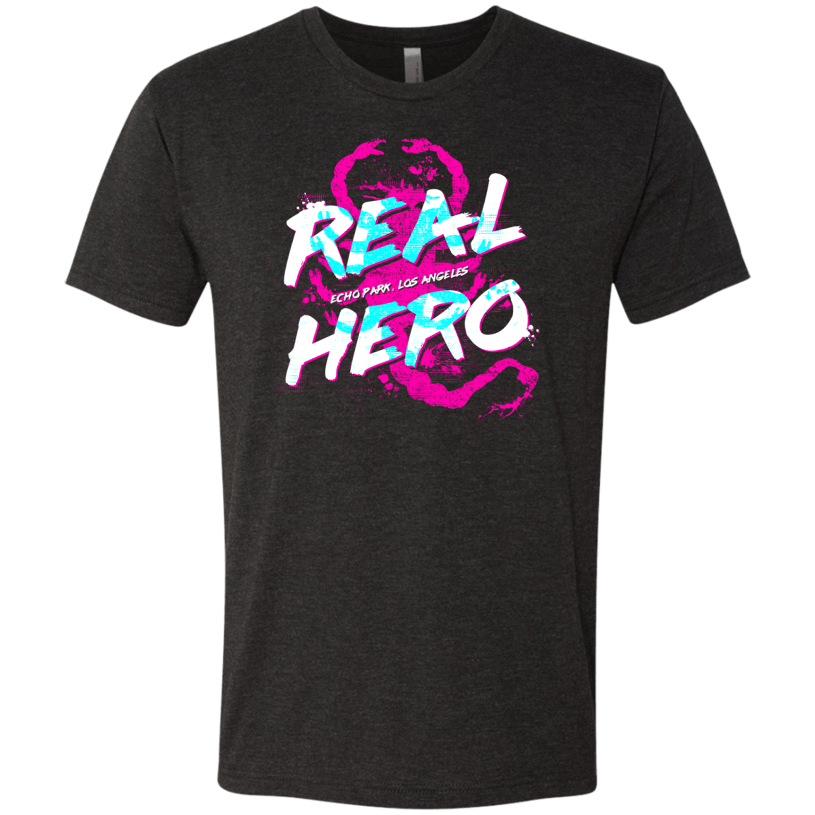 T-Shirts Vintage Black / Small Real Hero Men's Triblend T-Shirt