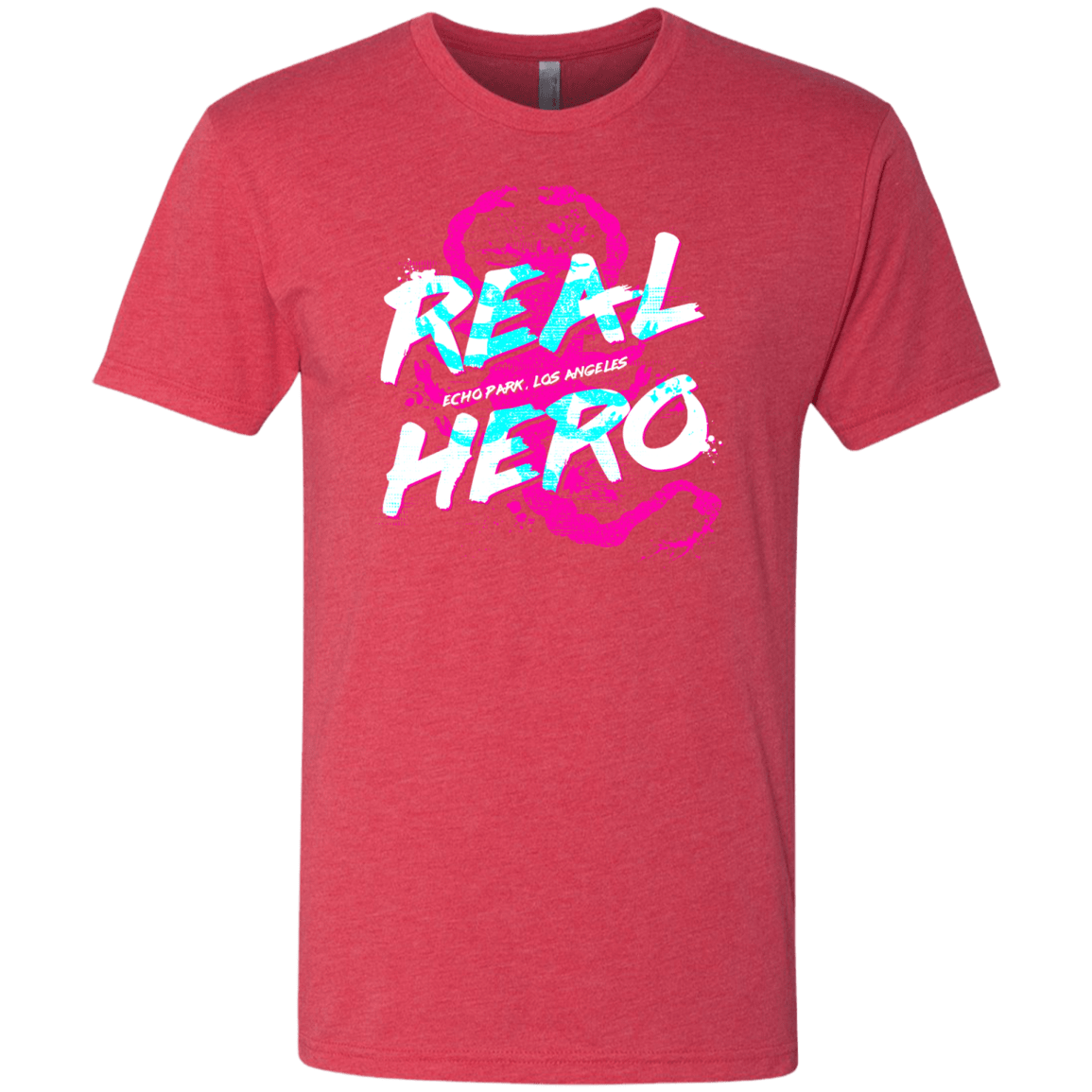 T-Shirts Vintage Red / Small Real Hero Men's Triblend T-Shirt