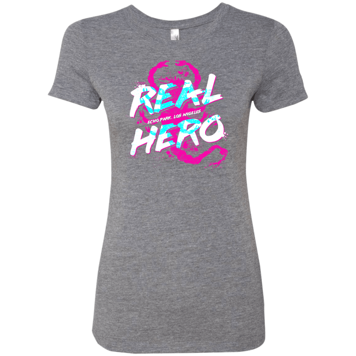 T-Shirts Premium Heather / Small Real Hero Women's Triblend T-Shirt