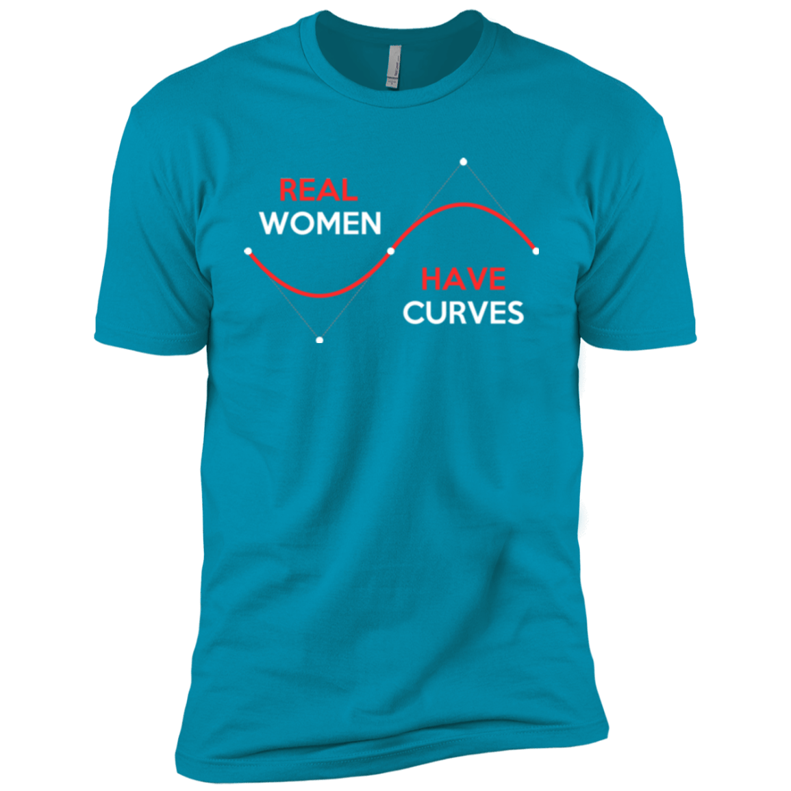 T-Shirts Turquoise / YXS Real Women Boys Premium T-Shirt