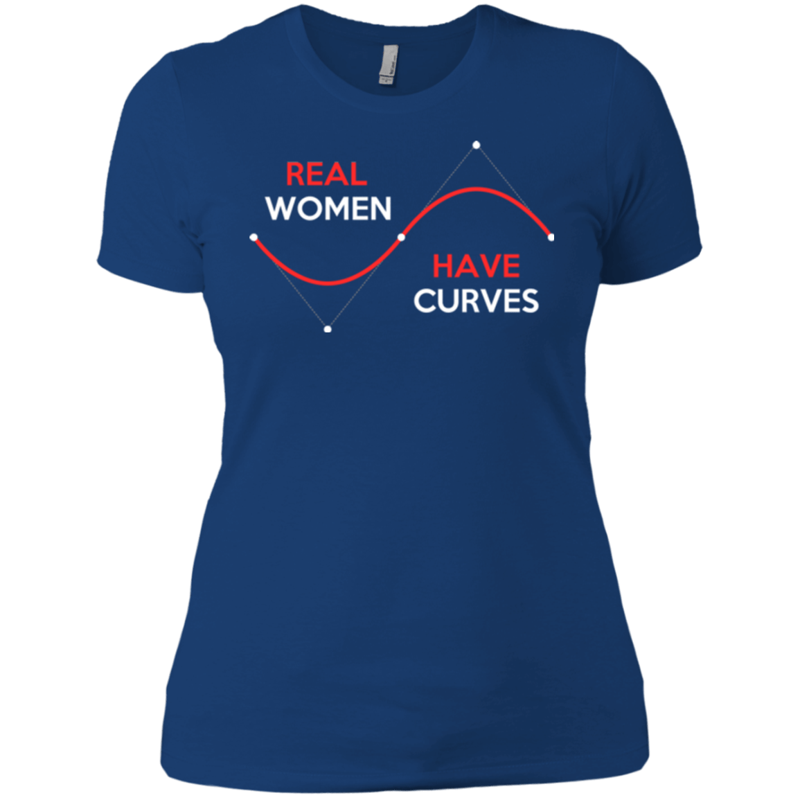 T-Shirts Royal / X-Small Real Women Women's Premium T-Shirt