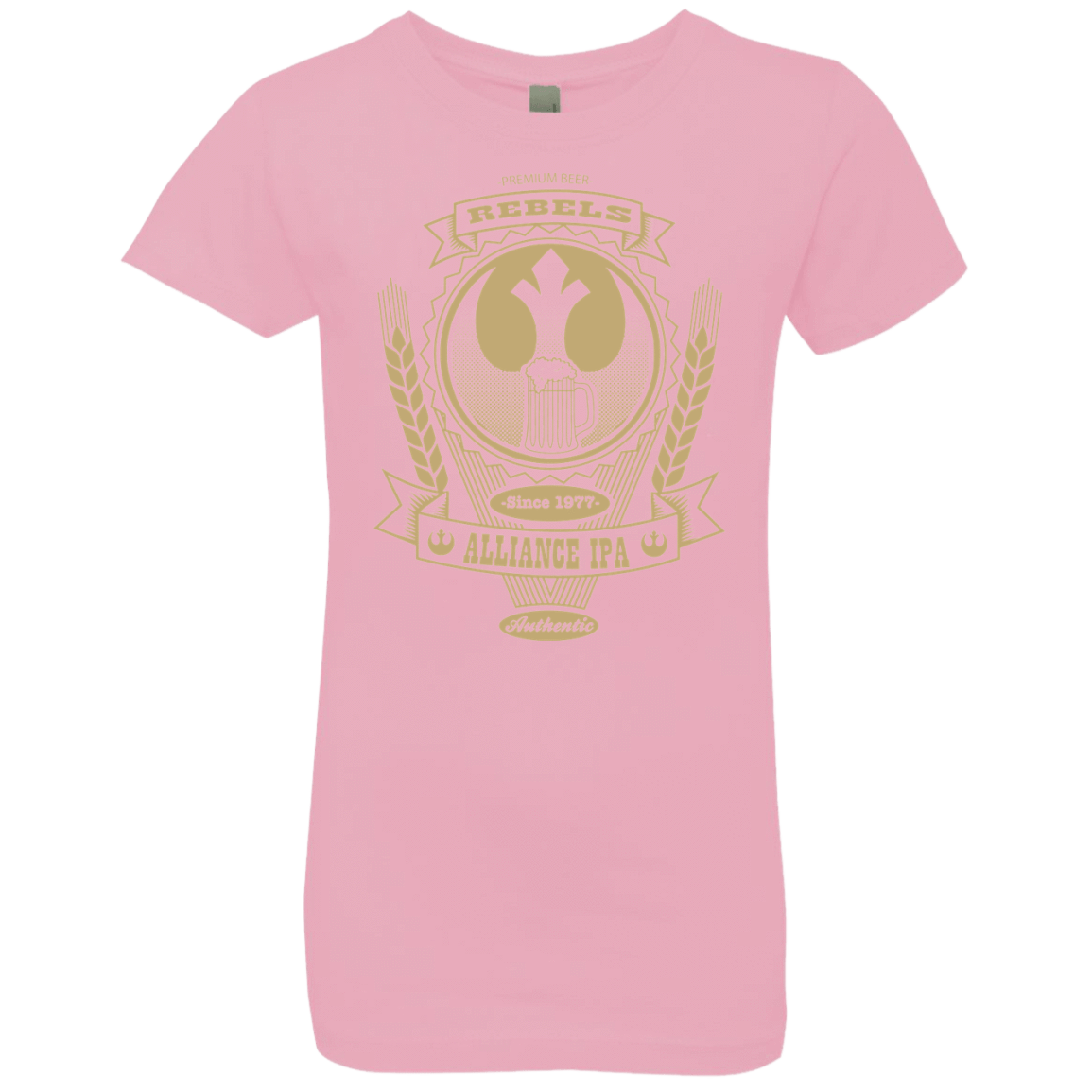 T-Shirts Light Pink / YXS Rebel Alliance IPA Girls Premium T-Shirt