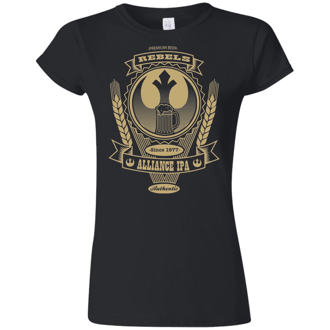 T-Shirts Black / S Rebel Alliance IPA Junior Slimmer-Fit T-Shirt
