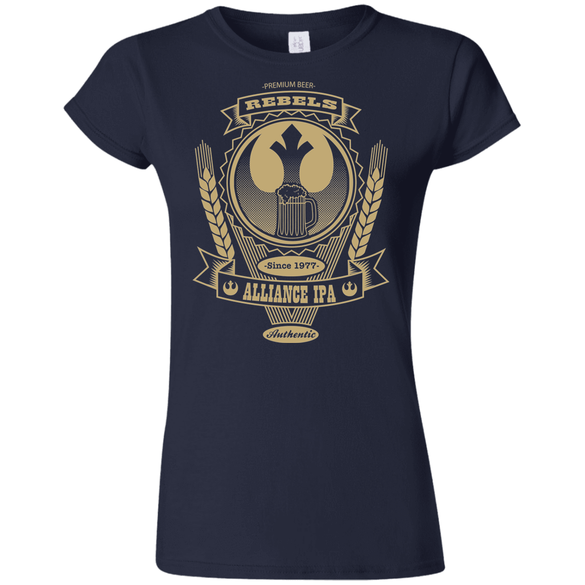 T-Shirts Navy / S Rebel Alliance IPA Junior Slimmer-Fit T-Shirt